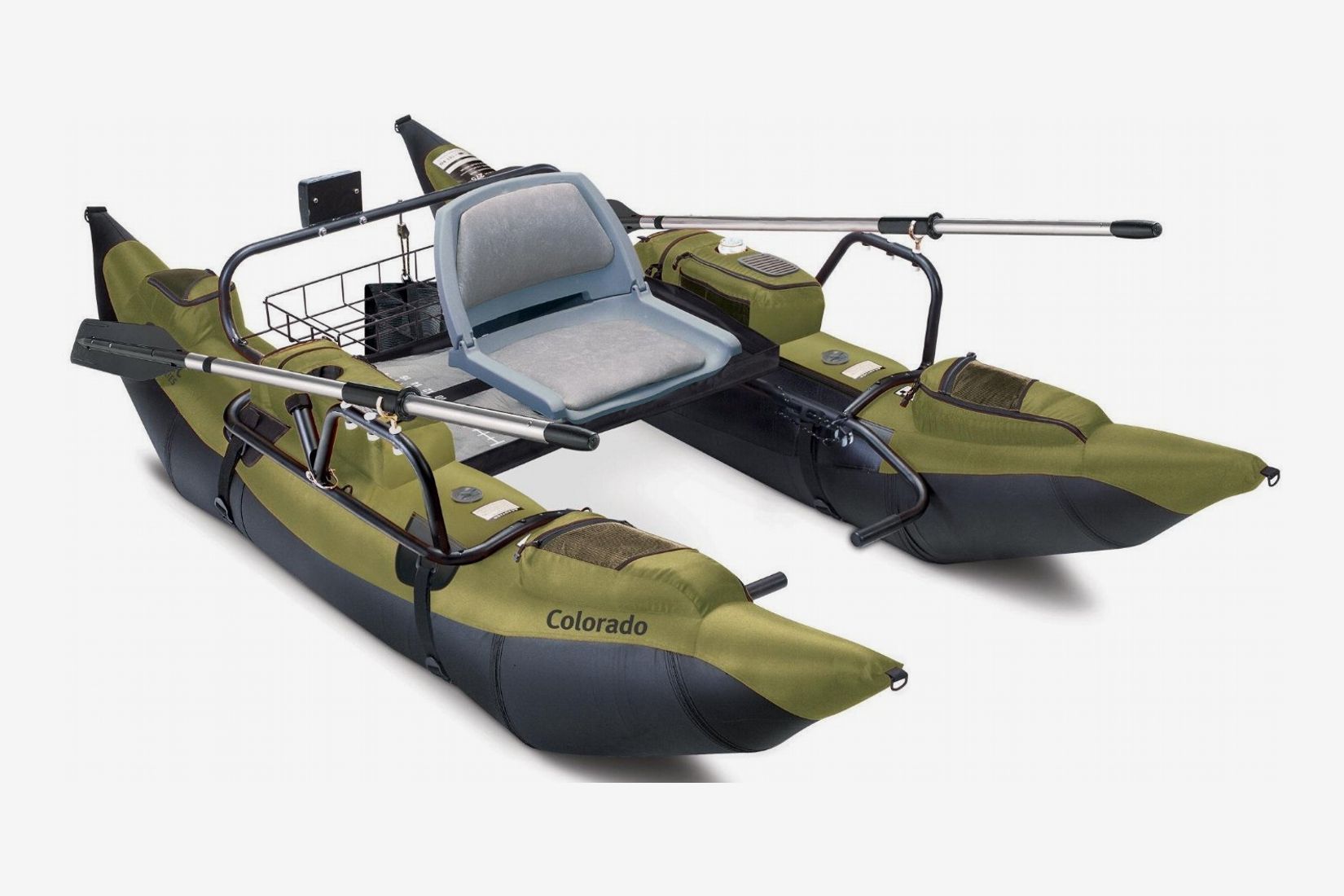 Color : Gray blue, Size : 230x130x46cm YoLiy Inflatable Boats/Rafts 3 Person 300 Kg Loading Capacity Green Inflatable Boat with Aluminum Oars and Pump Fishing Dinghy 230x130x46cm Enjoy Water Fun 