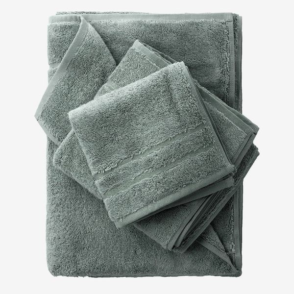 Cariloha Organic Bamboo-Viscose and Turkish-Cotton Towel Set of 3