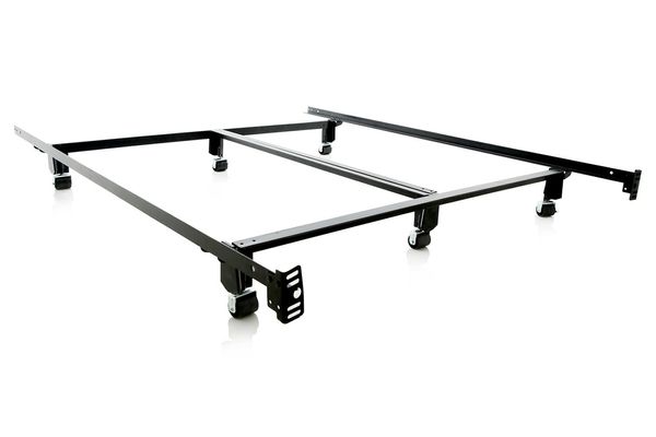 19 Best Metal Bed Frames 2022 The, King Size Metal Bed Frame With Wheels