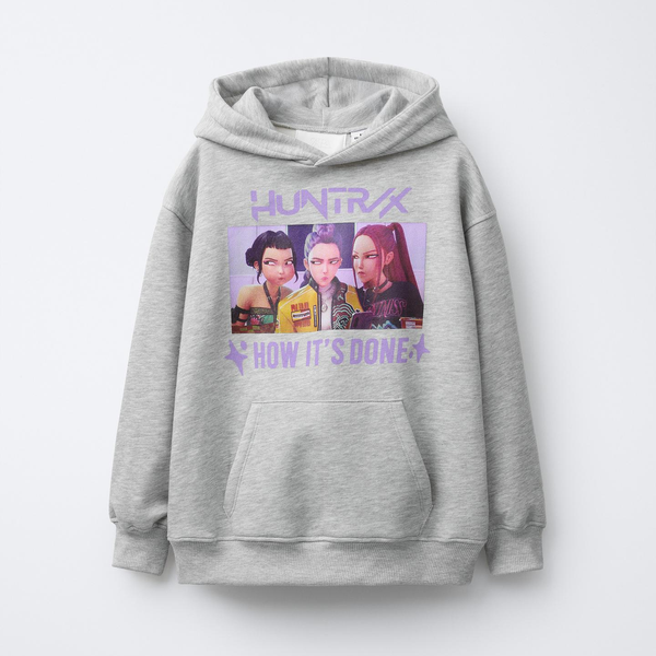 Zara KPop Demon Hunters Printed Hoodie