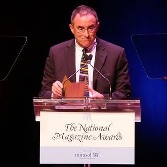 Writer Michael Kinsley presents the Magazine of the Year award at the 45th Annual National Magazine Awards at Alice Tully Hall, Lincoln Center on April 22, 2010 in New York City.