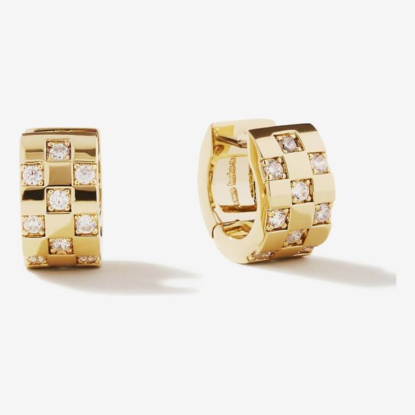 Ana Luisa Eden Huggie Hoop Earrings