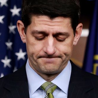 Speaker of the House Paul Ryan (R-WI) Holds Weekly Media Briefing