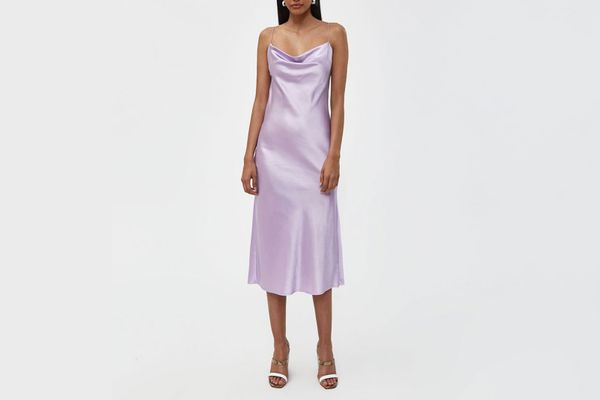 Stelen Della Slip Dress in Lilac