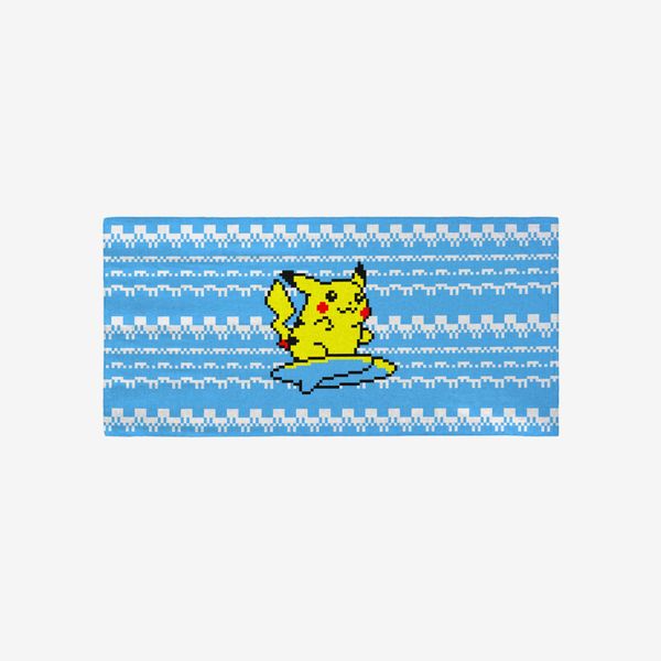 Pokémon Yellow Surfing Pikachu Beach Towel