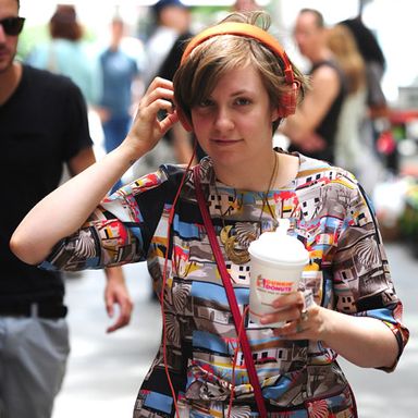 Dunkies and a print dress, the way all of us would choose to face a day.