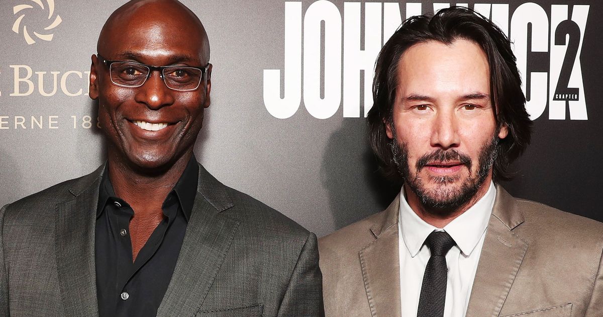 Keanu Reeves Honors Lance Reddick at 'John Wick 4' Premiere