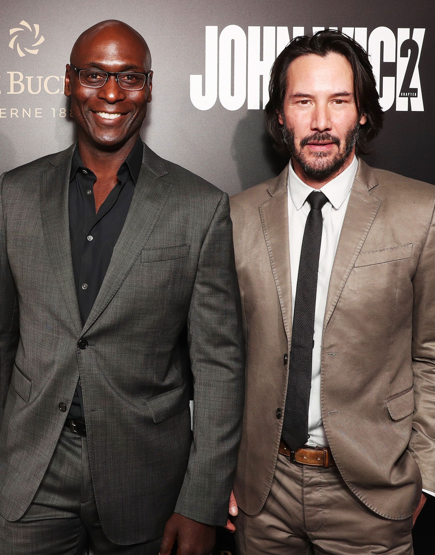 Keanu Reeves Pays Tribute to Lance Reddick at “John Wick 4