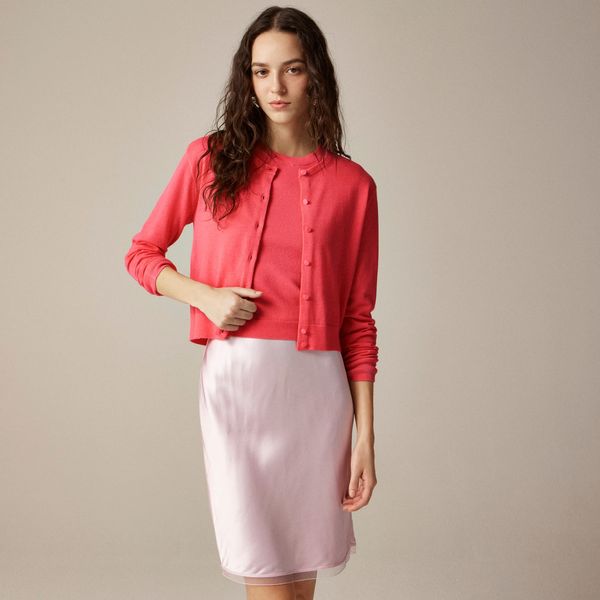 J.Crew Featherweight Cashmere Cardigan