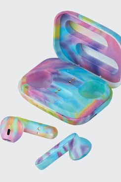 Iscream Kids' Wireless Bluetooth Tie-Dye Earbuds