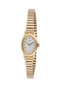Timex Women’s Cavatina Watch - TPearl Dial Gold-Tone Case