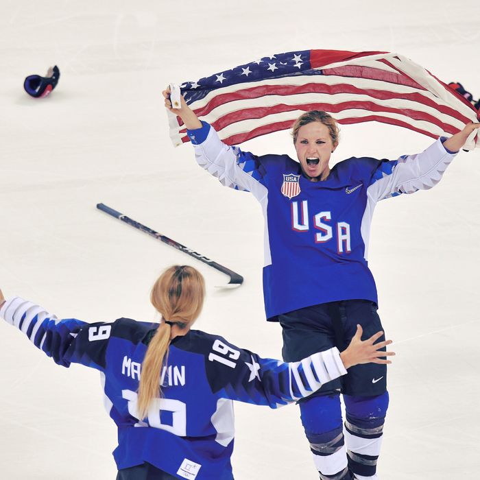 U.S. Women’s Hockey Team Wins First Gold in 20 Years