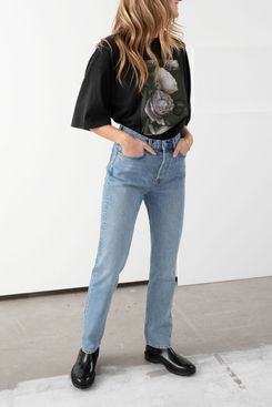 & Other Stories Straight High Rise Jeans