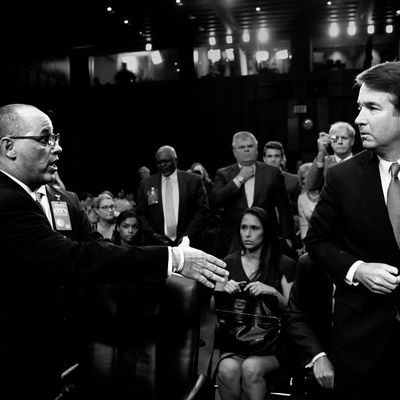 Fred Guttenberg and Brett Kavanaugh.