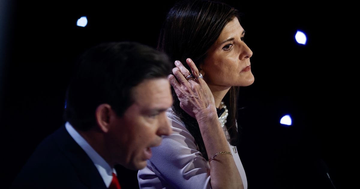 Nikki Haley Can’t Wish Away Ron DeSantis