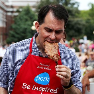 Presidential Candidates Stump At Iowa State Fair