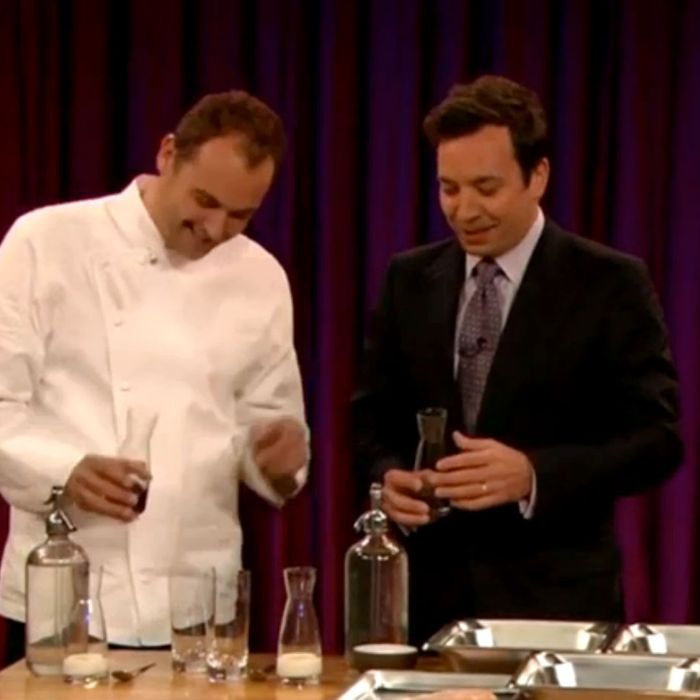 Watch Daniel Humm Make Schnitzel And Take Shots With Jimmy Fallon