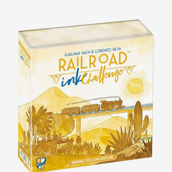 Railroad Ink Challenge: Shining Yellow Edition