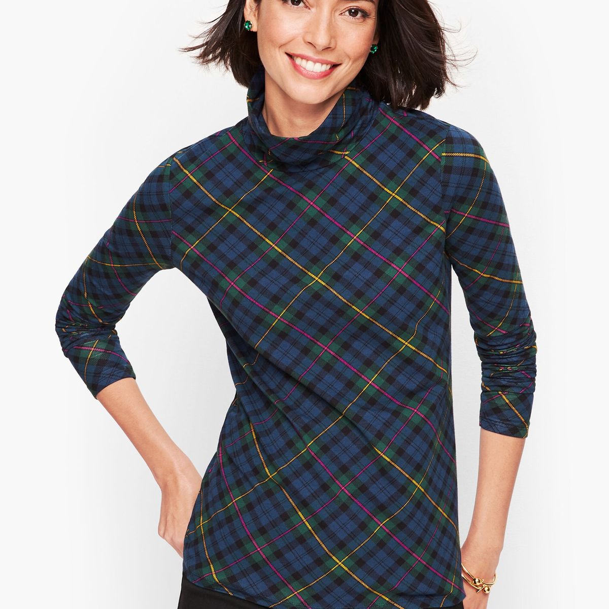 talbots turtleneck tops