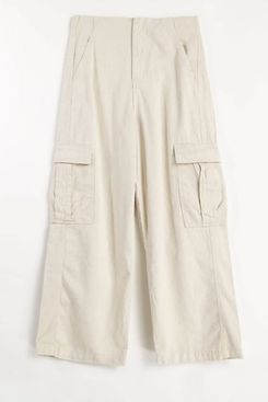 Super Baddie Cargo Pants - Beige