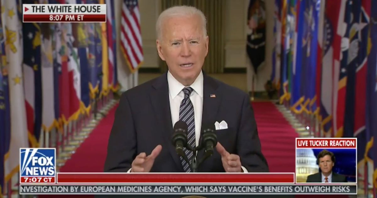 Conservatives Furious Biden Delivered A Non-Insane Speech