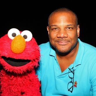 Puppeteer Kevin Clash speaks during the 'Independent Lens - Being Elmo: A Puppeteer's Journey' panel during the PBS portion of the 2011 Summer TCA Tour held at the Beverly Hilton Hotel on July 31, 2011 in Beverly Hills, California.