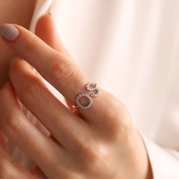 Duo Initial Ring