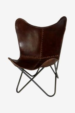 Leather Butterfly Lounge Chair