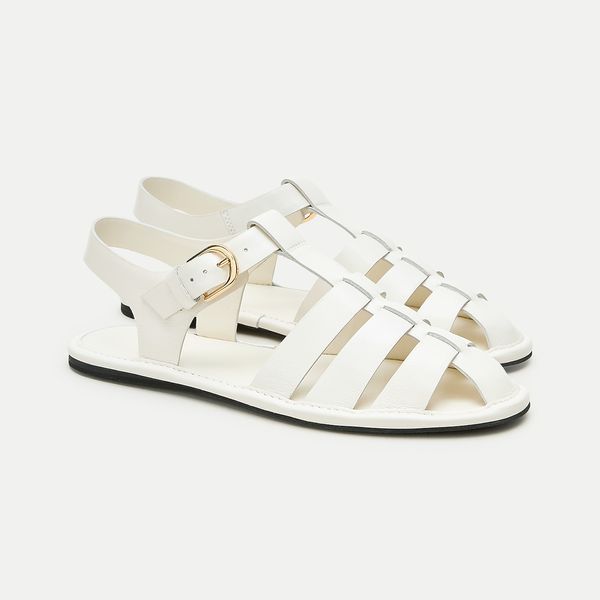 J.Crew Fisherman Sandals in Crinkle Leather
