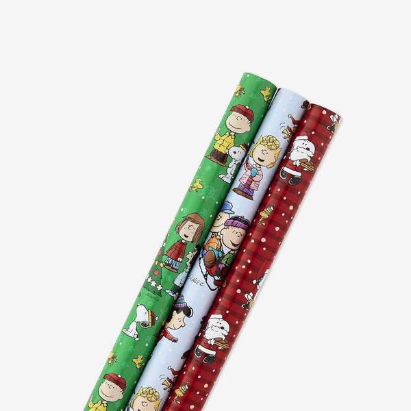 Peanuts 3-Pack Christmas Wrapping Paper