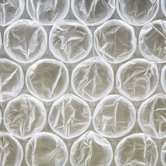 Close up of bubble wrap, used for packaging