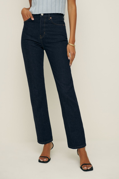 Reformation Cynthia High-Rise Straight Jeans