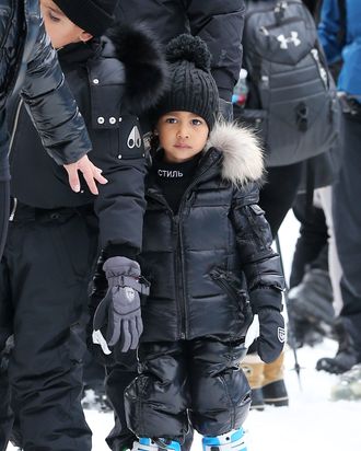 The 2-year-old fashionista takes Colorado.