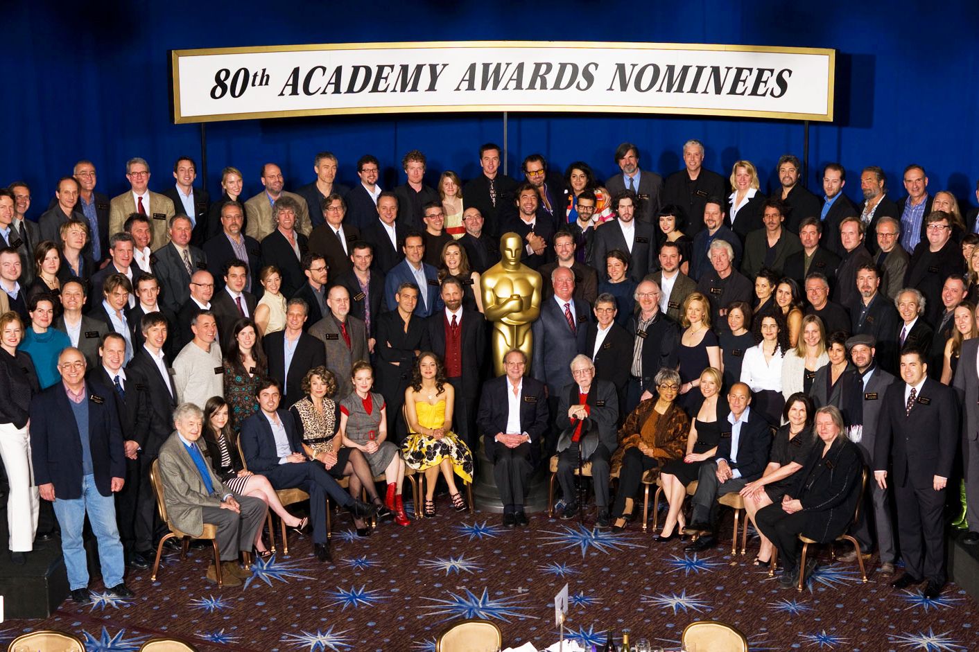 Every Oscars Nominee Luncheon Class Photo From 1985 to 2025, image size:1412x941