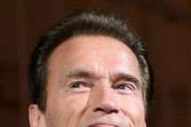 Former California Governor Arnold Schwarzenegger delivers a keynote address at the Vienna Energy Forum, organized by the United Nations, with heads of government, energy ministers, experts and companies. AFP PHOTO / DIETER NAGL (Photo credit should read DIETER NAGL/AFP/Getty Images)