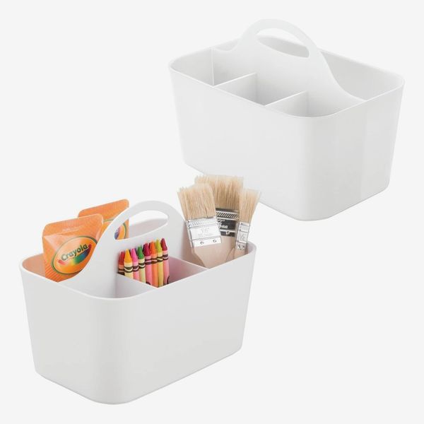 mDesign Craft Storage Caddy Tote