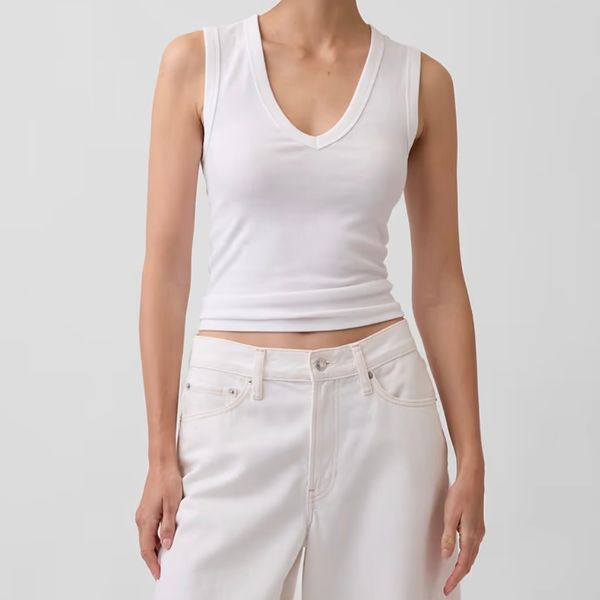 Gap Modern V-Neck Tank Top