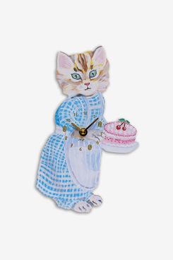 Nathalie Lete Cat Clock