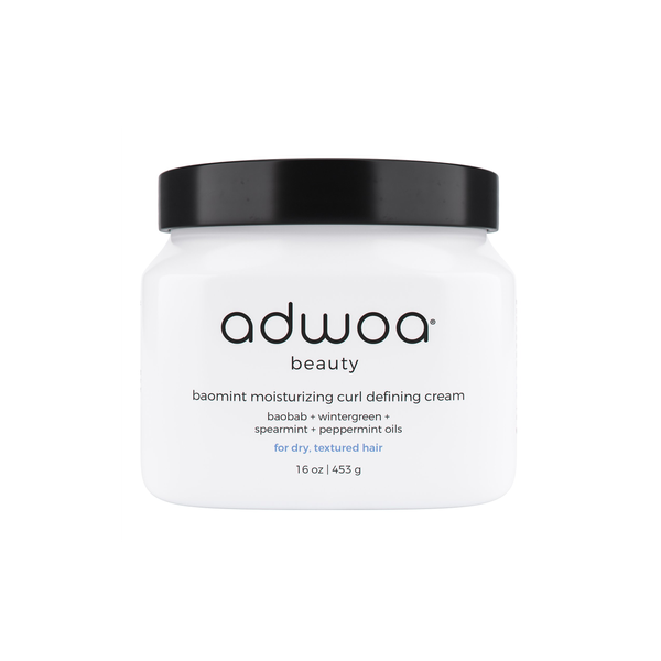 Adwoa Beauty Baomint Moisturizing Curl Defining Cream