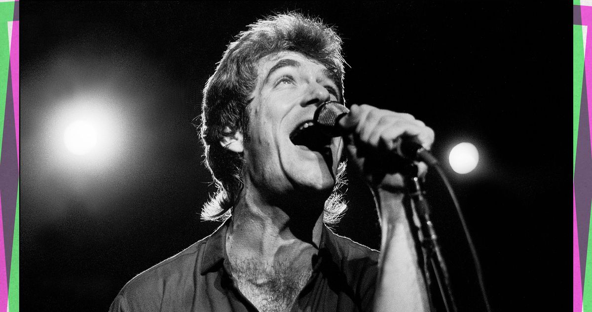Huey Lewis performing live in 2025