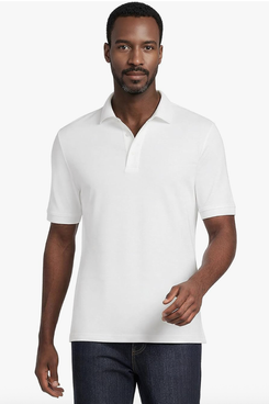 Lands’ End Short Sleeve American-Grown Supima Cotton Polo Shirt