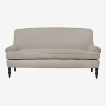 John Derian Linen Meadow Sofa