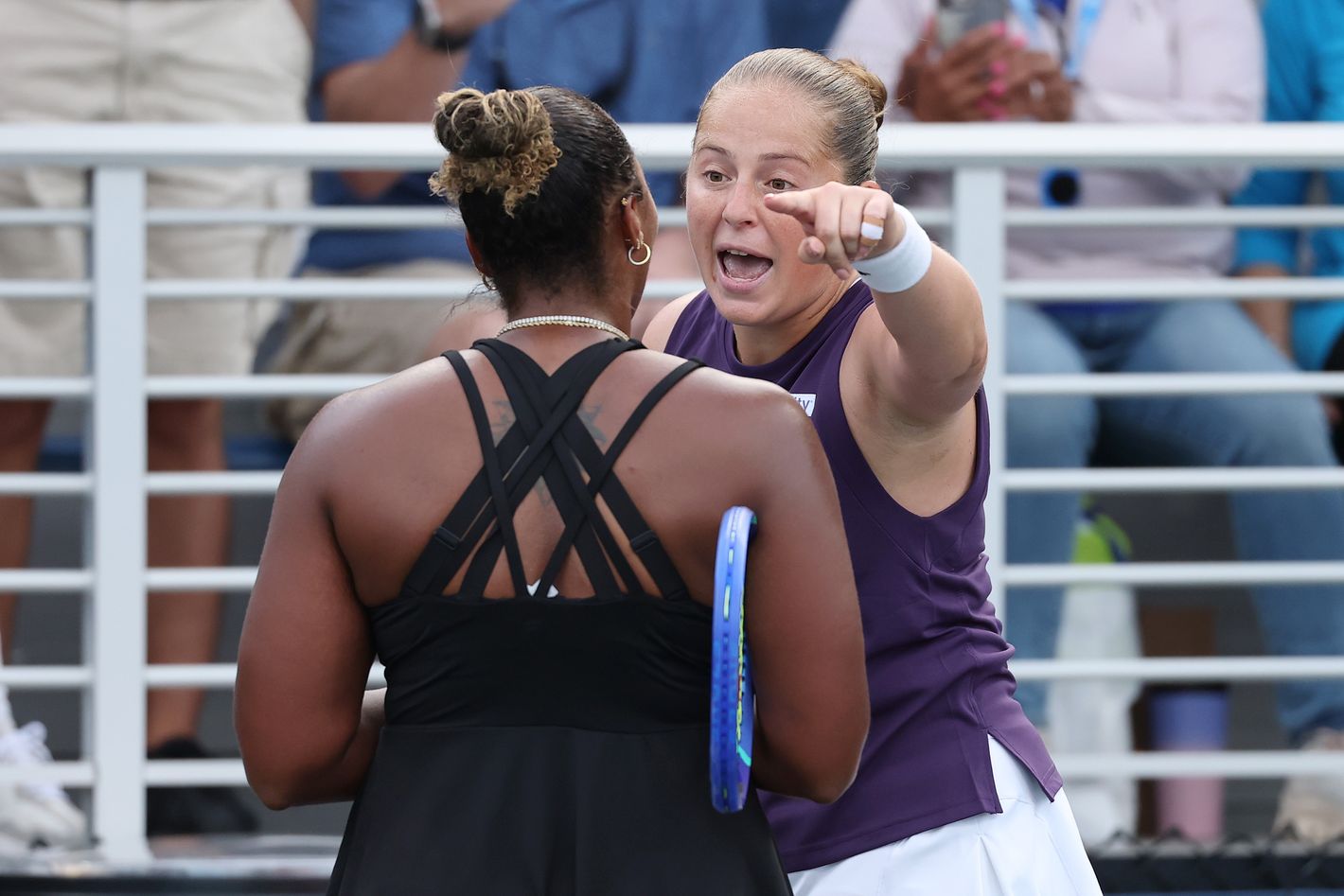 What Happened Between Taylor Townsend and Jelena Ostapenko at the U.S. Open?