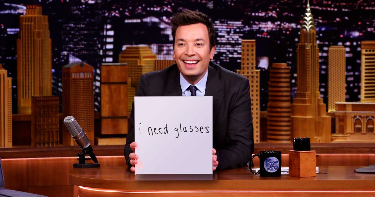 It's Time for Jimmy Fallon to Start Wearing Glasses