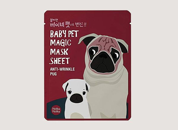 Holika Holika Baby Pet Magic Mask Sheet Anti-Wrinkle Pug (5 Sheet)