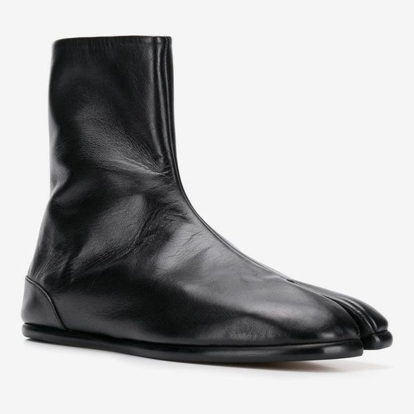 Maison Margiela Tabi flat ankle boots