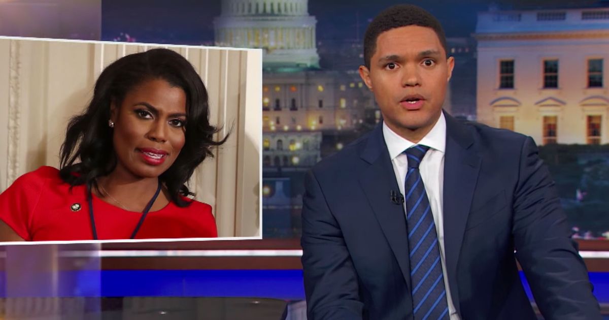 Trevor Noah Says Omarosa Bailed on Her Daily Show Interview