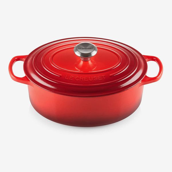 Le Creuset Oval Cast-Iron Dish in Flame