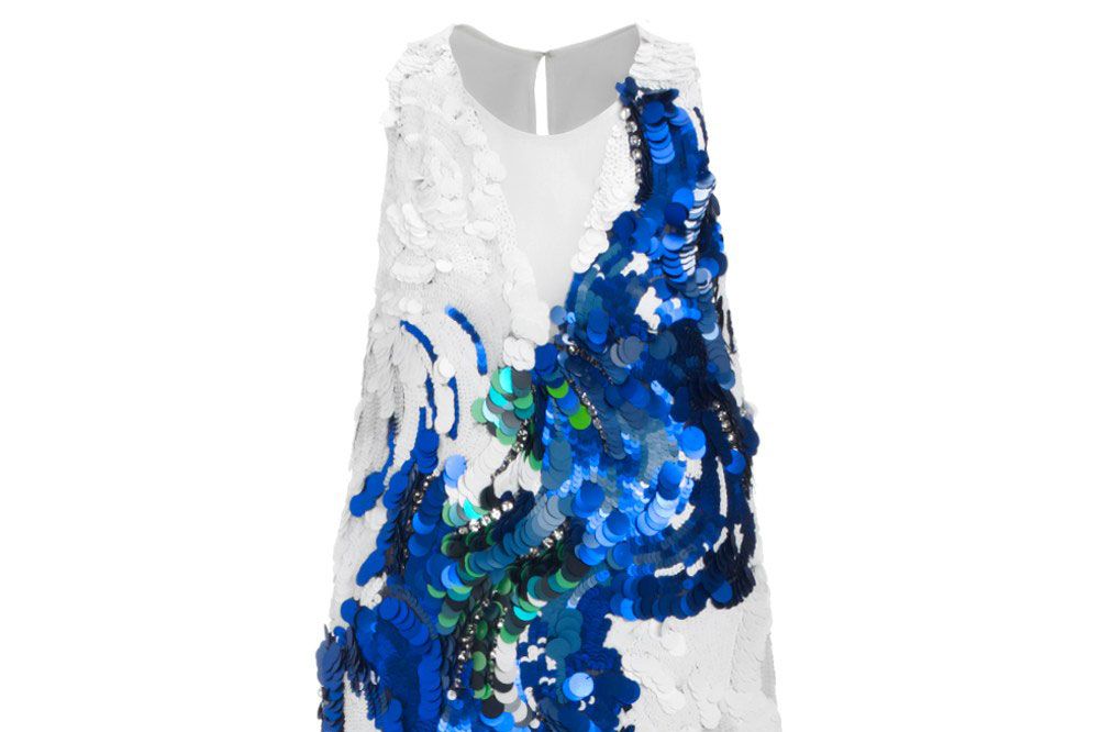 phillip lim sequin dress Sequin Embellished Puff Sleeve Midi Dress  3.1 Phillip Lim