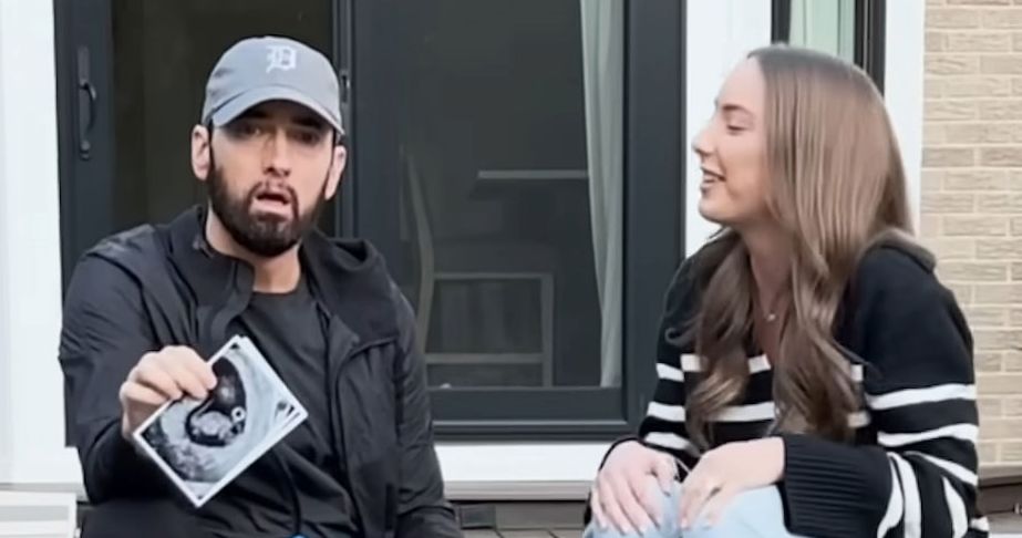 How did Eminem’s daughter Hailie reveal her pregnancy?